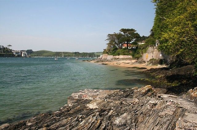Playas de East Portlemouth, Devon, Inglaterra
