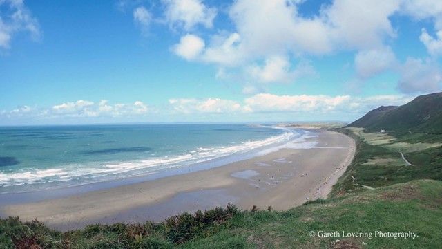 Playas de Rhossili Bay, Swansea