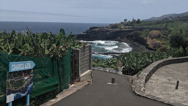 El Charco Azul (Isla de La Palma, Canarias)