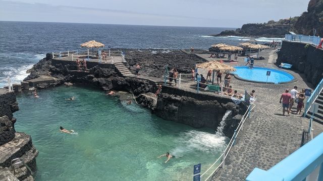 El Charco Azul (Isla de La Palma, Canarias)
