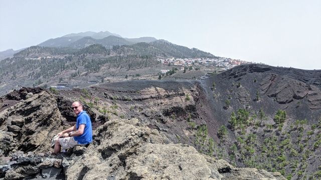 Cráter del Volcán de San Antonio (Canarias)