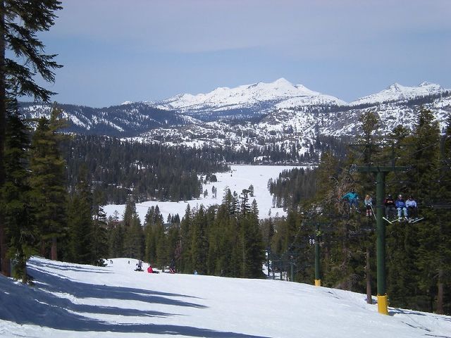 Esquiando en Kirkwood