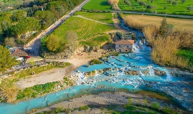 Cascada del Mulino, Saturnia