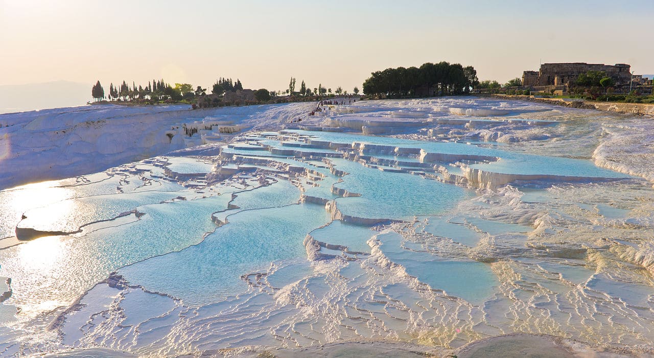 Castillo de algodón , Pamukkale (Turquía)