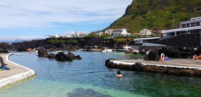 Piscinas de lava en Madeira