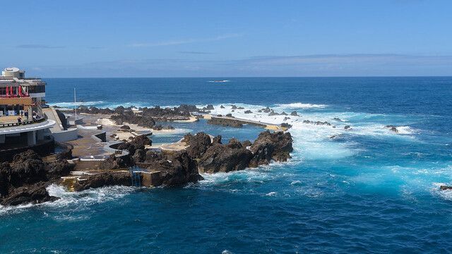 Piscinas de lava en Madeira