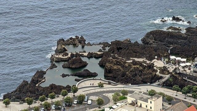 Piscinas de lava en Madeira